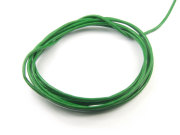 Lederband, rund, 1.5 mm, grün