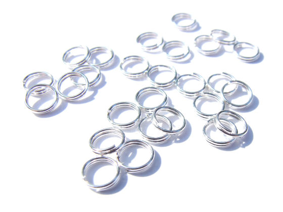Sprengringe, 6 mm, silberfarben