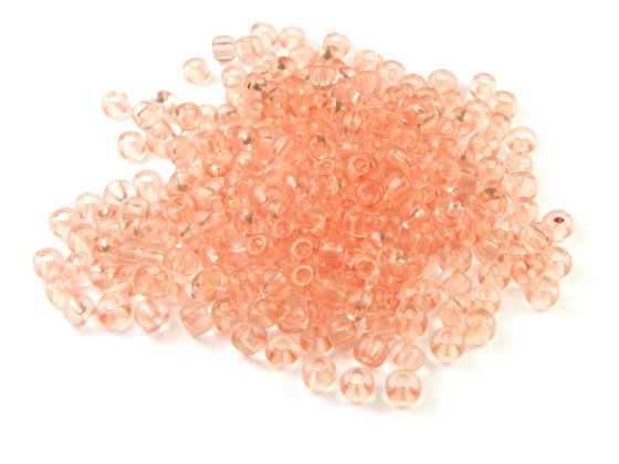 Rocailles, 3 mm, pfirsich