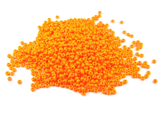 Rocailles, b�hmisch, 10/0, orange