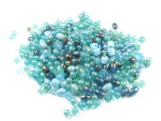 Perlenmix, Miniperlen, t�rkis