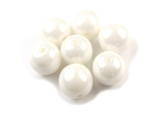 Glasperlen, Bohemia L�ster, 10 mm