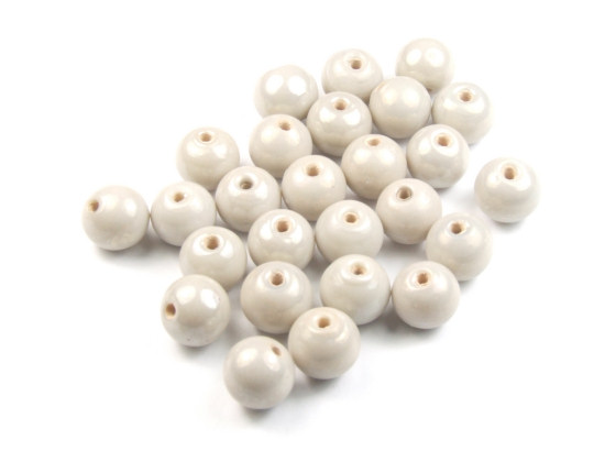 Perlen mit L�sterglanz, rund, 8 mm, cream