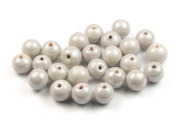 Perlen mit Lüsterglanz, rund, 8 mm, taupe