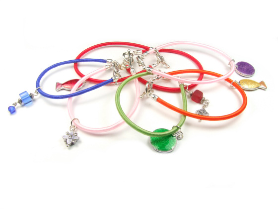Neon-Armb�nder, 7er Pack, bunt gemischt