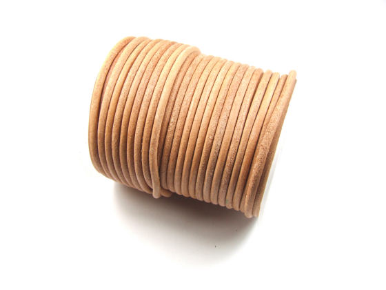Lederband, rund, 3.0 mm
